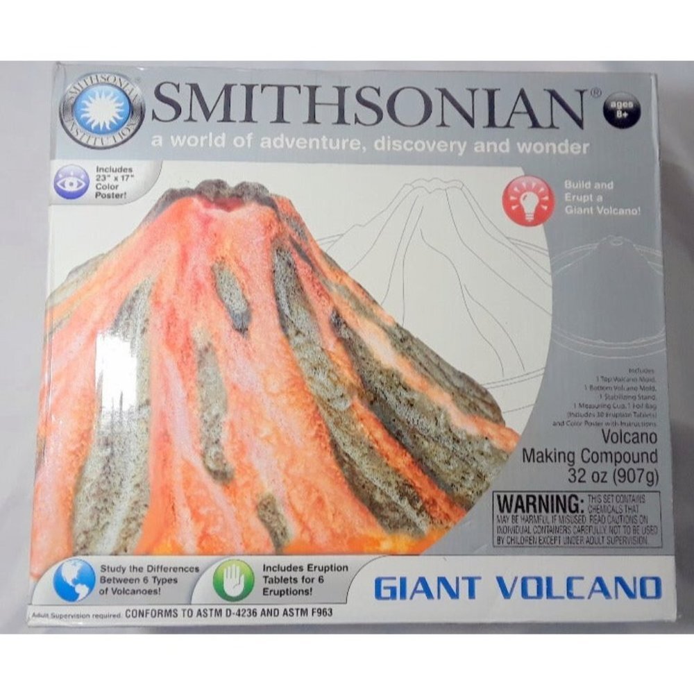 Smithsonian Giant Volcano Kit